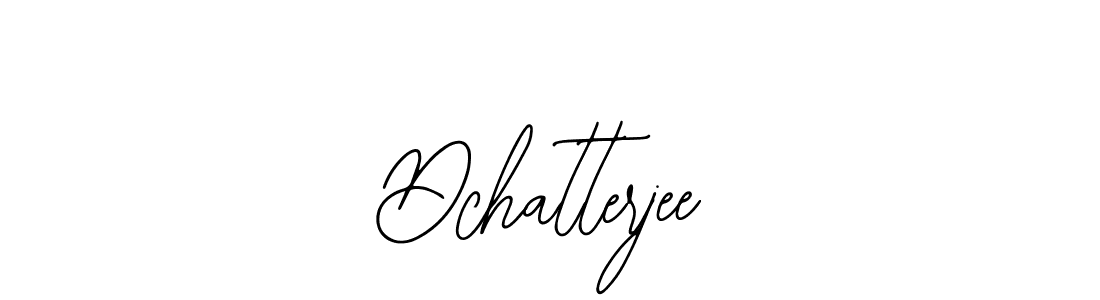 You should practise on your own different ways (Bearetta-2O07w) to write your name (Dchatterjee) in signature. don't let someone else do it for you. Dchatterjee signature style 12 images and pictures png