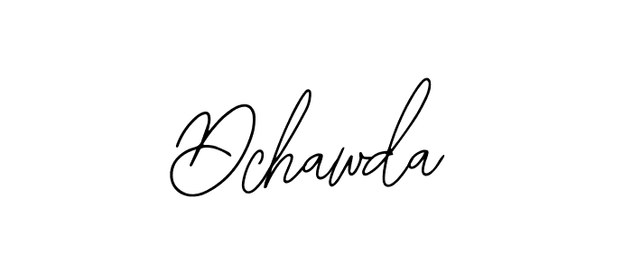 How to Draw Dchawda signature style? Bearetta-2O07w is a latest design signature styles for name Dchawda. Dchawda signature style 12 images and pictures png