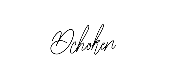It looks lik you need a new signature style for name Dchoken. Design unique handwritten (Bearetta-2O07w) signature with our free signature maker in just a few clicks. Dchoken signature style 12 images and pictures png