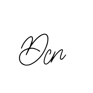 Use a signature maker to create a handwritten signature online. With this signature software, you can design (Bearetta-2O07w) your own signature for name Dcn. Dcn signature style 12 images and pictures png