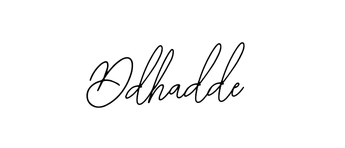 Make a beautiful signature design for name Ddhadde. With this signature (Bearetta-2O07w) style, you can create a handwritten signature for free. Ddhadde signature style 12 images and pictures png