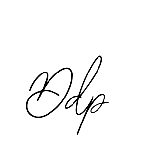 How to make Ddp signature? Bearetta-2O07w is a professional autograph style. Create handwritten signature for Ddp name. Ddp signature style 12 images and pictures png