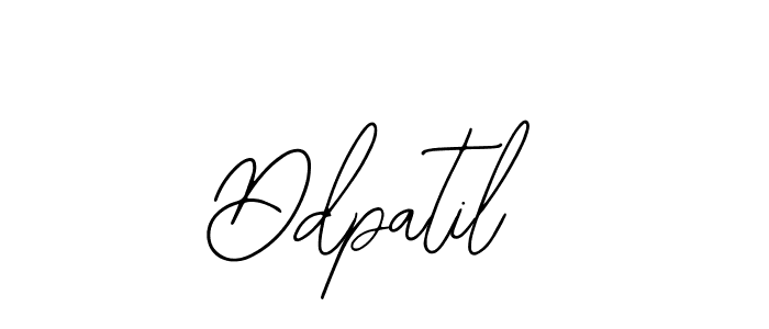 How to make Ddpatil name signature. Use Bearetta-2O07w style for creating short signs online. This is the latest handwritten sign. Ddpatil signature style 12 images and pictures png