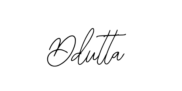 Ddutta stylish signature style. Best Handwritten Sign (Bearetta-2O07w) for my name. Handwritten Signature Collection Ideas for my name Ddutta. Ddutta signature style 12 images and pictures png