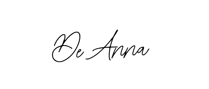 How to make De Anna signature? Bearetta-2O07w is a professional autograph style. Create handwritten signature for De Anna name. De Anna signature style 12 images and pictures png