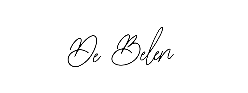 Best and Professional Signature Style for De Belen. Bearetta-2O07w Best Signature Style Collection. De Belen signature style 12 images and pictures png