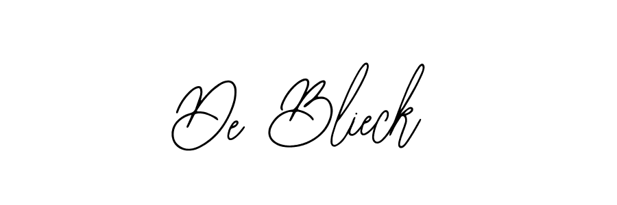 Similarly Bearetta-2O07w is the best handwritten signature design. Signature creator online .You can use it as an online autograph creator for name De Blieck. De Blieck signature style 12 images and pictures png
