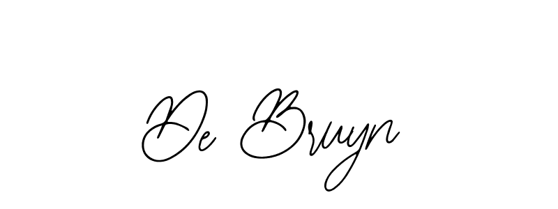 De Bruyn stylish signature style. Best Handwritten Sign (Bearetta-2O07w) for my name. Handwritten Signature Collection Ideas for my name De Bruyn. De Bruyn signature style 12 images and pictures png