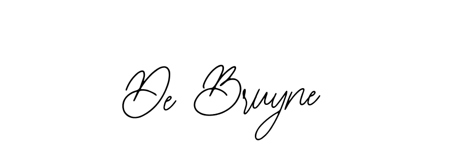 De Bruyne stylish signature style. Best Handwritten Sign (Bearetta-2O07w) for my name. Handwritten Signature Collection Ideas for my name De Bruyne. De Bruyne signature style 12 images and pictures png