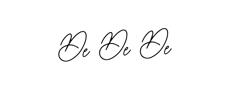 if you are searching for the best signature style for your name De De De. so please give up your signature search. here we have designed multiple signature styles  using Bearetta-2O07w. De De De signature style 12 images and pictures png