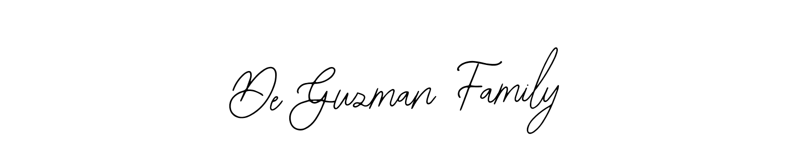 Make a beautiful signature design for name De Guzman Family. Use this online signature maker to create a handwritten signature for free. De Guzman Family signature style 12 images and pictures png