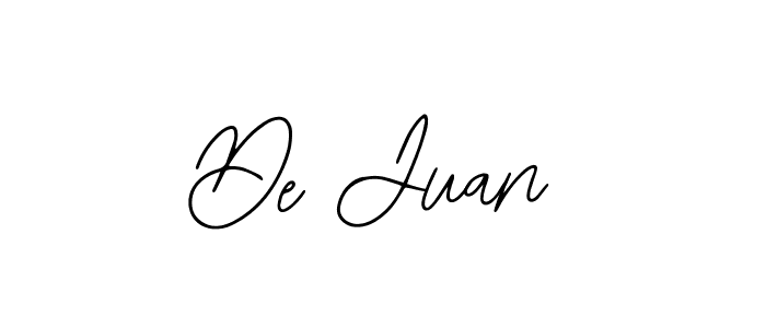 Similarly Bearetta-2O07w is the best handwritten signature design. Signature creator online .You can use it as an online autograph creator for name De Juan. De Juan signature style 12 images and pictures png