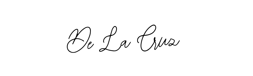 Make a beautiful signature design for name De La Cruz. With this signature (Bearetta-2O07w) style, you can create a handwritten signature for free. De La Cruz signature style 12 images and pictures png