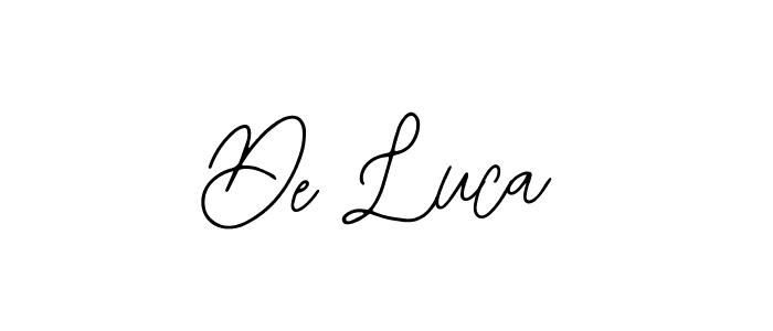 Create a beautiful signature design for name De Luca. With this signature (Bearetta-2O07w) fonts, you can make a handwritten signature for free. De Luca signature style 12 images and pictures png