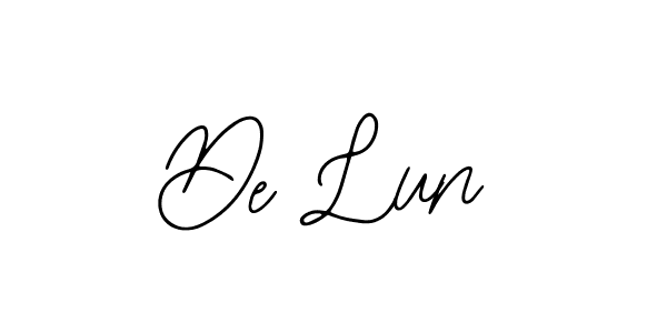 How to make De Lun signature? Bearetta-2O07w is a professional autograph style. Create handwritten signature for De Lun name. De Lun signature style 12 images and pictures png