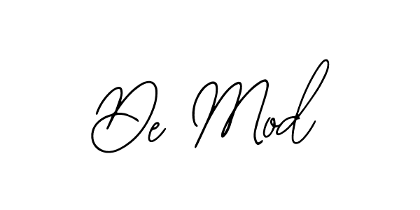 Make a beautiful signature design for name De Mod. With this signature (Bearetta-2O07w) style, you can create a handwritten signature for free. De Mod signature style 12 images and pictures png