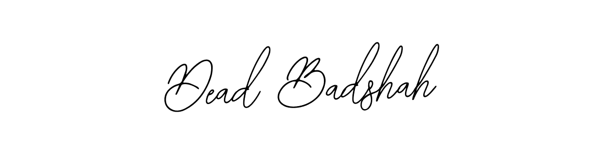 You should practise on your own different ways (Bearetta-2O07w) to write your name (Dead Badshah) in signature. don't let someone else do it for you. Dead Badshah signature style 12 images and pictures png