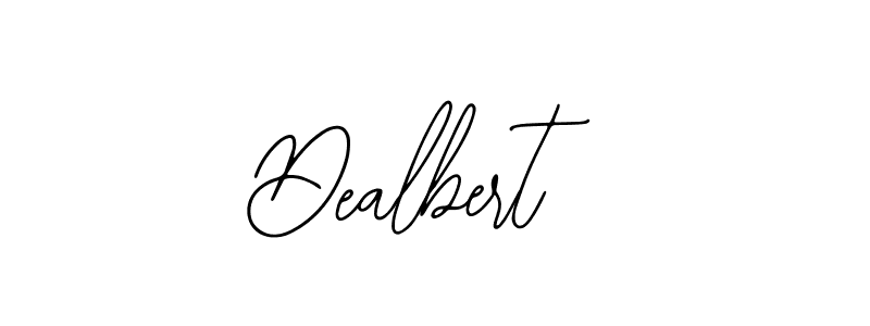 How to make Dealbert name signature. Use Bearetta-2O07w style for creating short signs online. This is the latest handwritten sign. Dealbert signature style 12 images and pictures png