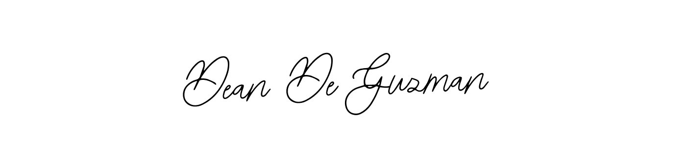 How to make Dean De Guzman signature? Bearetta-2O07w is a professional autograph style. Create handwritten signature for Dean De Guzman name. Dean De Guzman signature style 12 images and pictures png