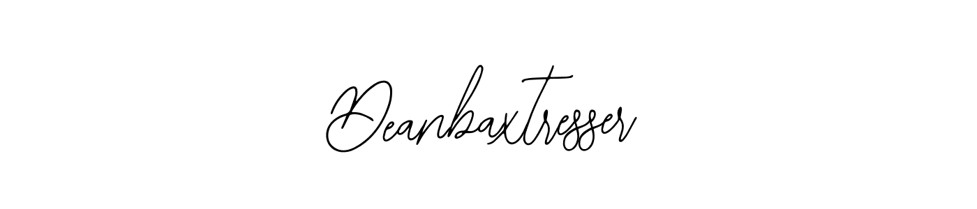 You should practise on your own different ways (Bearetta-2O07w) to write your name (Deanbaxtresser) in signature. don't let someone else do it for you. Deanbaxtresser signature style 12 images and pictures png