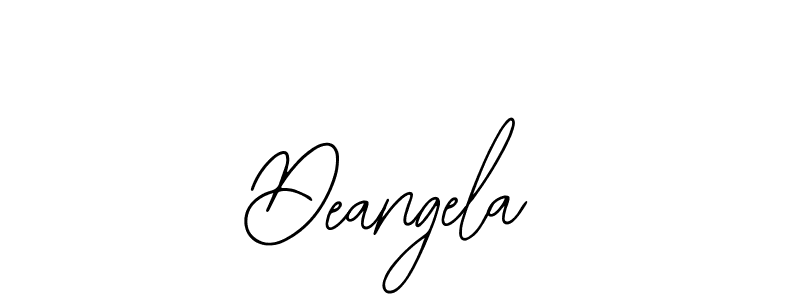 Bearetta-2O07w is a professional signature style that is perfect for those who want to add a touch of class to their signature. It is also a great choice for those who want to make their signature more unique. Get Deangela name to fancy signature for free. Deangela signature style 12 images and pictures png