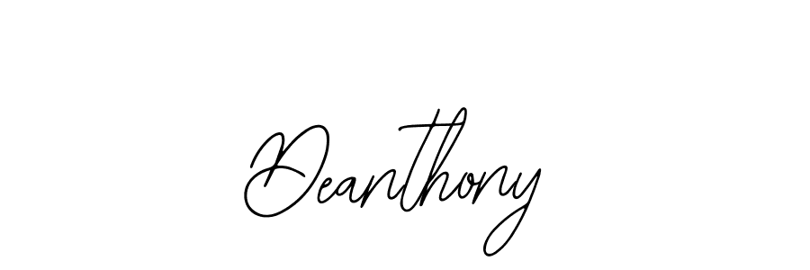 It looks lik you need a new signature style for name Deanthony. Design unique handwritten (Bearetta-2O07w) signature with our free signature maker in just a few clicks. Deanthony signature style 12 images and pictures png