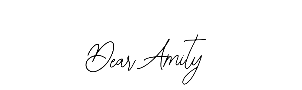 Design your own signature with our free online signature maker. With this signature software, you can create a handwritten (Bearetta-2O07w) signature for name Dear Amity. Dear Amity signature style 12 images and pictures png