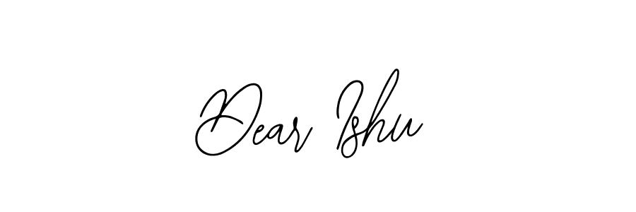 Create a beautiful signature design for name Dear Ishu. With this signature (Bearetta-2O07w) fonts, you can make a handwritten signature for free. Dear Ishu signature style 12 images and pictures png