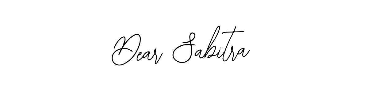 if you are searching for the best signature style for your name Dear Sabitra. so please give up your signature search. here we have designed multiple signature styles  using Bearetta-2O07w. Dear Sabitra signature style 12 images and pictures png
