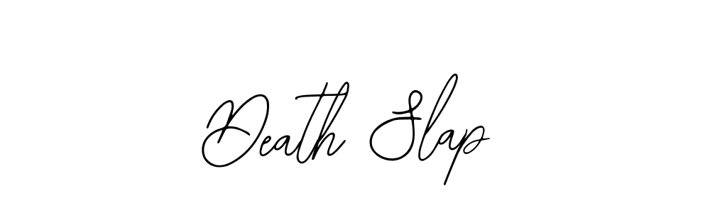 Similarly Bearetta-2O07w is the best handwritten signature design. Signature creator online .You can use it as an online autograph creator for name Death Slap. Death Slap signature style 12 images and pictures png