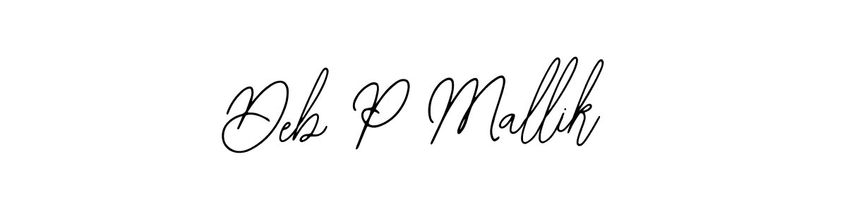 if you are searching for the best signature style for your name Deb P Mallik. so please give up your signature search. here we have designed multiple signature styles  using Bearetta-2O07w. Deb P Mallik signature style 12 images and pictures png