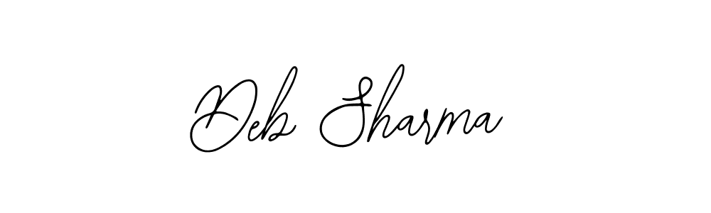 Make a beautiful signature design for name Deb Sharma. Use this online signature maker to create a handwritten signature for free. Deb Sharma signature style 12 images and pictures png