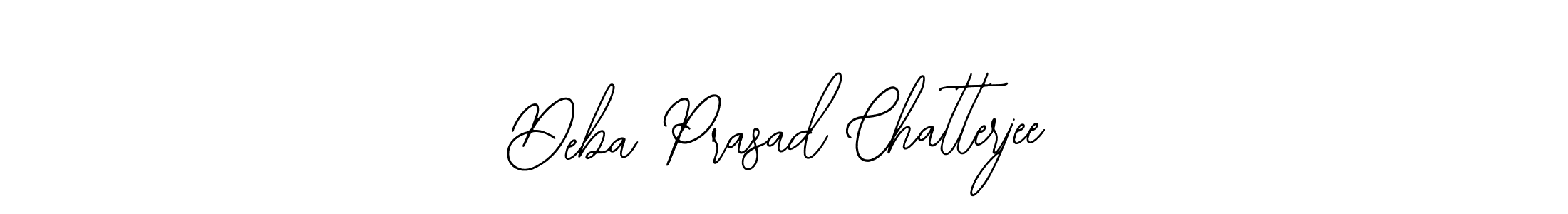You should practise on your own different ways (Bearetta-2O07w) to write your name (Deba Prasad Chatterjee) in signature. don't let someone else do it for you. Deba Prasad Chatterjee signature style 12 images and pictures png