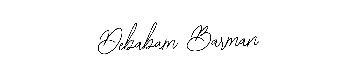 Also You can easily find your signature by using the search form. We will create Debabam Barman name handwritten signature images for you free of cost using Bearetta-2O07w sign style. Debabam Barman signature style 12 images and pictures png