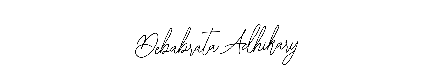 Create a beautiful signature design for name Debabrata Adhikary. With this signature (Bearetta-2O07w) fonts, you can make a handwritten signature for free. Debabrata Adhikary signature style 12 images and pictures png