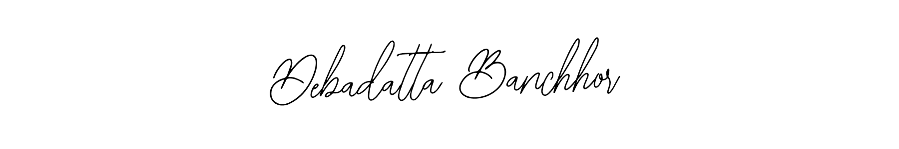 How to Draw Debadatta Banchhor signature style? Bearetta-2O07w is a latest design signature styles for name Debadatta Banchhor. Debadatta Banchhor signature style 12 images and pictures png