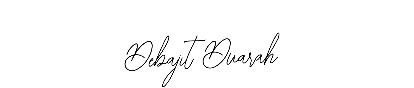 How to make Debajit Duarah signature? Bearetta-2O07w is a professional autograph style. Create handwritten signature for Debajit Duarah name. Debajit Duarah signature style 12 images and pictures png