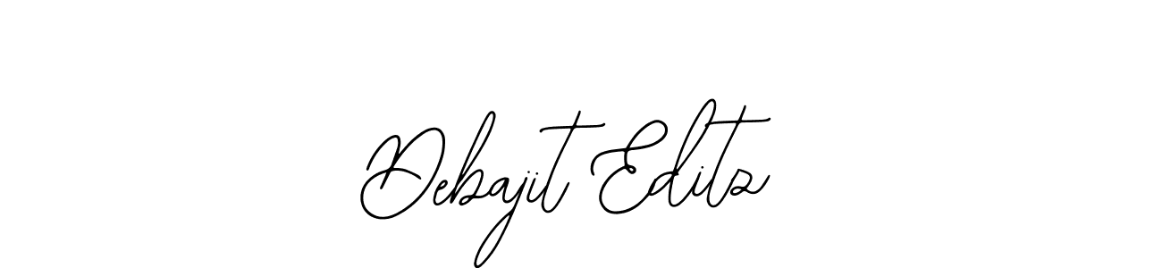 Make a beautiful signature design for name Debajit Editz. With this signature (Bearetta-2O07w) style, you can create a handwritten signature for free. Debajit Editz signature style 12 images and pictures png