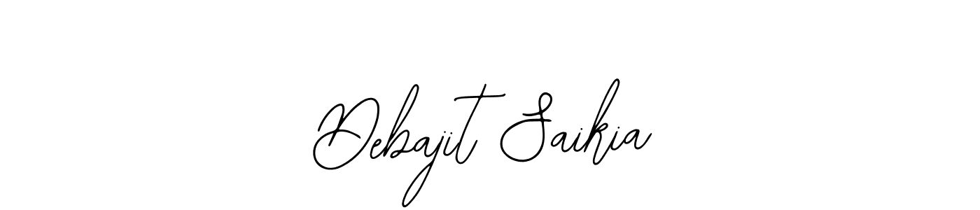 How to make Debajit Saikia signature? Bearetta-2O07w is a professional autograph style. Create handwritten signature for Debajit Saikia name. Debajit Saikia signature style 12 images and pictures png
