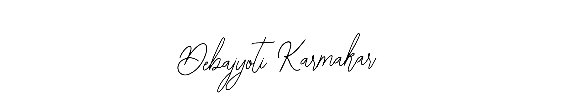 Use a signature maker to create a handwritten signature online. With this signature software, you can design (Bearetta-2O07w) your own signature for name Debajyoti Karmakar. Debajyoti Karmakar signature style 12 images and pictures png