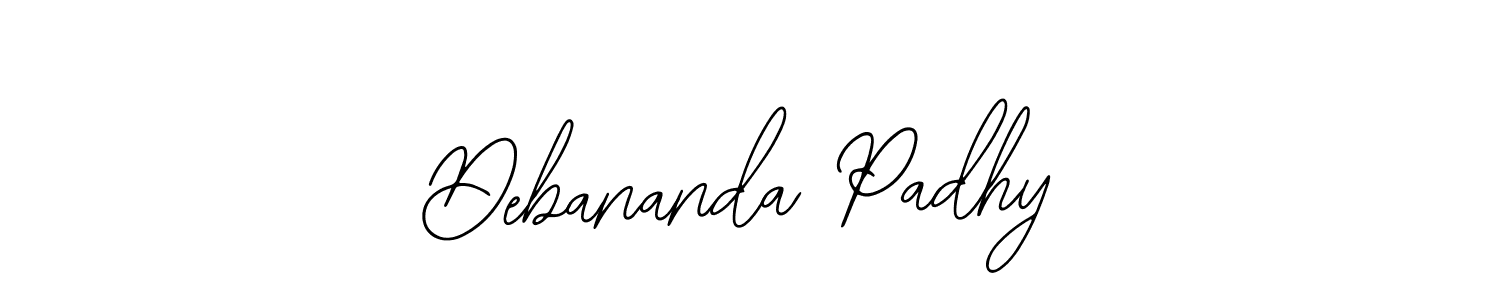 How to make Debananda Padhy signature? Bearetta-2O07w is a professional autograph style. Create handwritten signature for Debananda Padhy name. Debananda Padhy signature style 12 images and pictures png