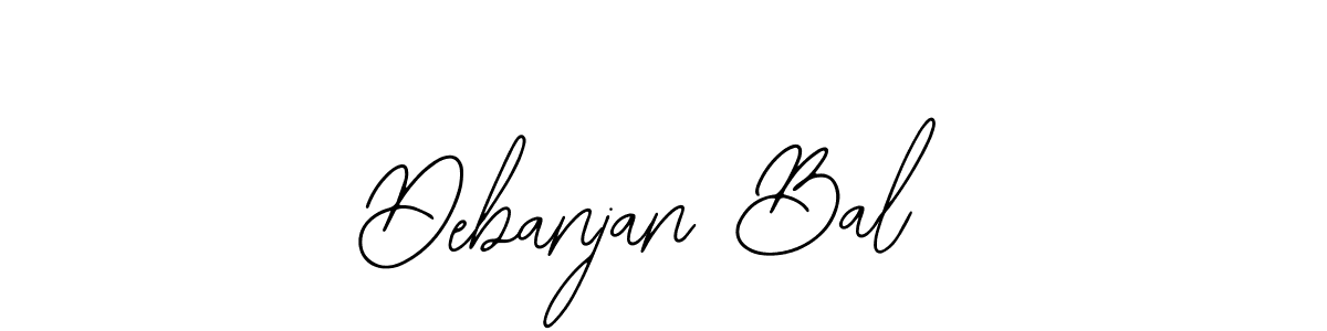 Make a beautiful signature design for name Debanjan Bal. With this signature (Bearetta-2O07w) style, you can create a handwritten signature for free. Debanjan Bal signature style 12 images and pictures png