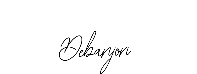 Also You can easily find your signature by using the search form. We will create Debanjon name handwritten signature images for you free of cost using Bearetta-2O07w sign style. Debanjon signature style 12 images and pictures png