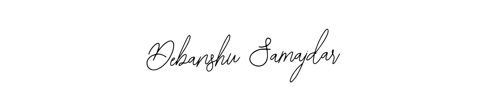 Debanshu Samajdar stylish signature style. Best Handwritten Sign (Bearetta-2O07w) for my name. Handwritten Signature Collection Ideas for my name Debanshu Samajdar. Debanshu Samajdar signature style 12 images and pictures png