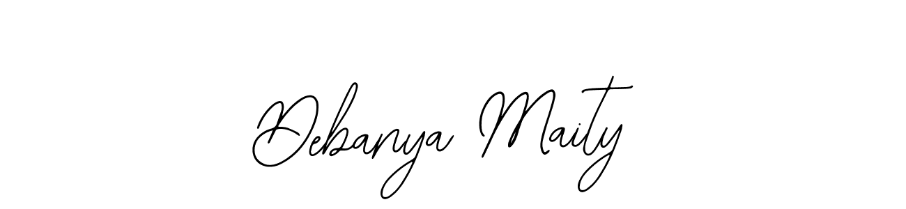 How to make Debanya Maity name signature. Use Bearetta-2O07w style for creating short signs online. This is the latest handwritten sign. Debanya Maity signature style 12 images and pictures png