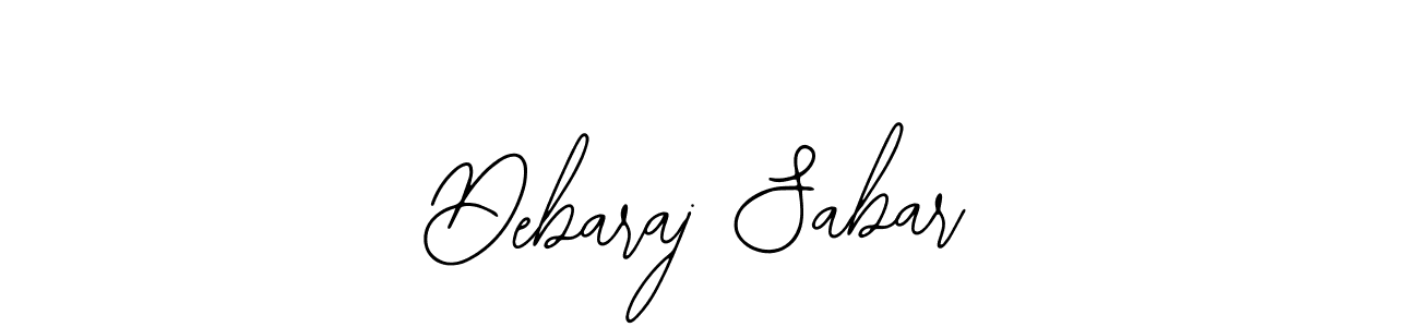 Use a signature maker to create a handwritten signature online. With this signature software, you can design (Bearetta-2O07w) your own signature for name Debaraj Sabar. Debaraj Sabar signature style 12 images and pictures png