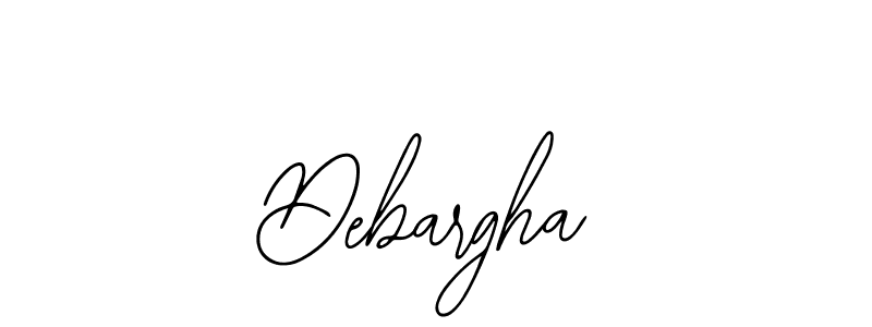 Make a beautiful signature design for name Debargha. With this signature (Bearetta-2O07w) style, you can create a handwritten signature for free. Debargha signature style 12 images and pictures png
