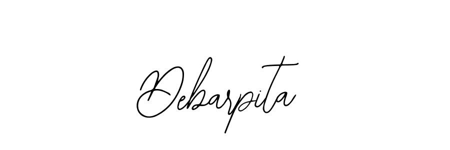 Design your own signature with our free online signature maker. With this signature software, you can create a handwritten (Bearetta-2O07w) signature for name Debarpita. Debarpita signature style 12 images and pictures png