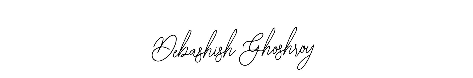 How to make Debashish Ghoshroy signature? Bearetta-2O07w is a professional autograph style. Create handwritten signature for Debashish Ghoshroy name. Debashish Ghoshroy signature style 12 images and pictures png