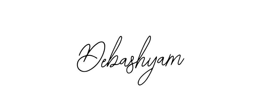 Make a beautiful signature design for name Debashyam. With this signature (Bearetta-2O07w) style, you can create a handwritten signature for free. Debashyam signature style 12 images and pictures png